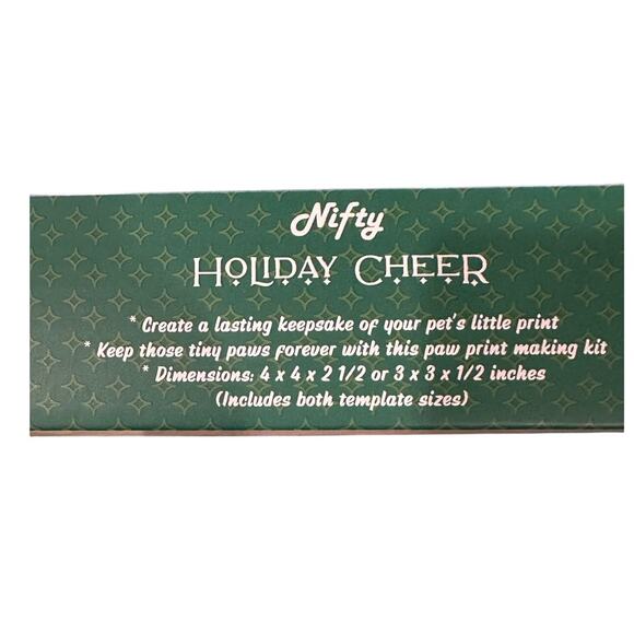 paw print impression ornament kit - Picture 4 of 5